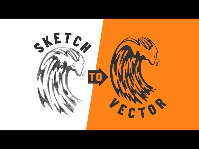 Tutorial: Make Vector Graphics From A Pencil Sketch - Youtube