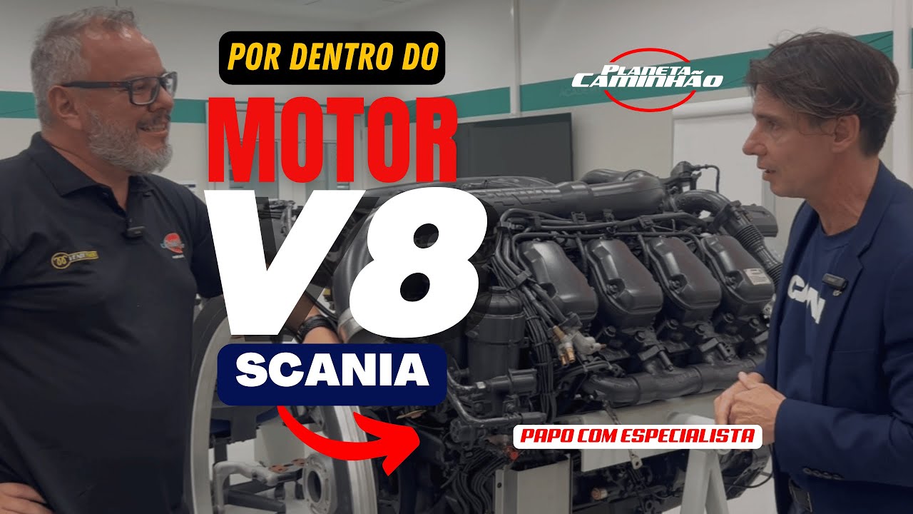 PAPO DE ESPECIALISTA: MARCELO GALLÃO FALA SOBRE O LENDÁRIO MOTOR V8 SCANIA