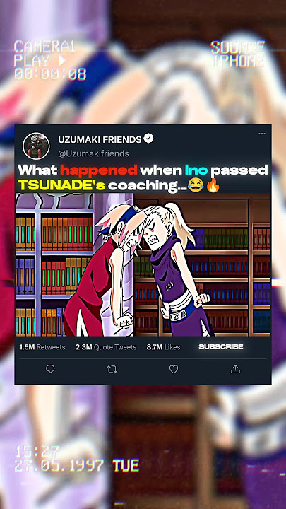 😂 What Happened When Ino Passed Tsunade's Coaching...😂🔥