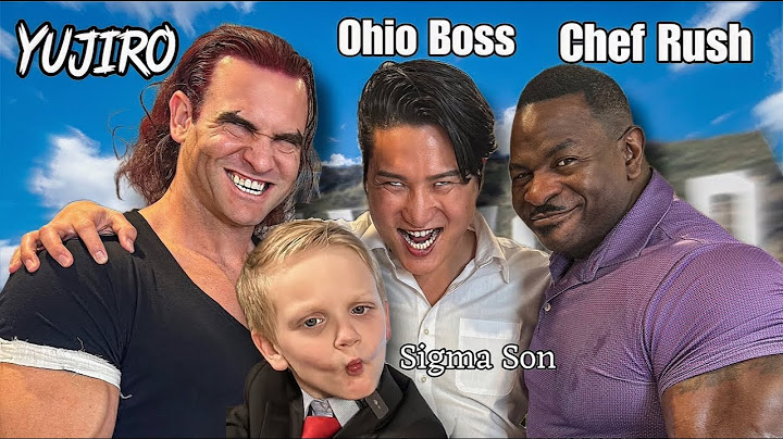Yujiro, Sigma Son, Chef Rush, and Ohio Boss Skits