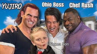 Yujiro, Sigma Son, Chef Rush, and Ohio Boss Skits