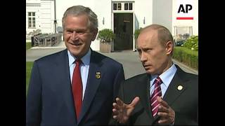 Blair comments on climate; Bush, Putin comments on missile shield