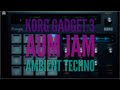 Korg Gadget 3 featuring AUM, GrooveRider GR-16, Pure Acid & SNESSynth AUV3 Jam (Ambient Techno)