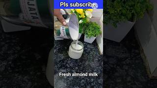 Almond Milk For Glowing Skin ?How to make Almond Milk Recipe shorts trending shortsfeed