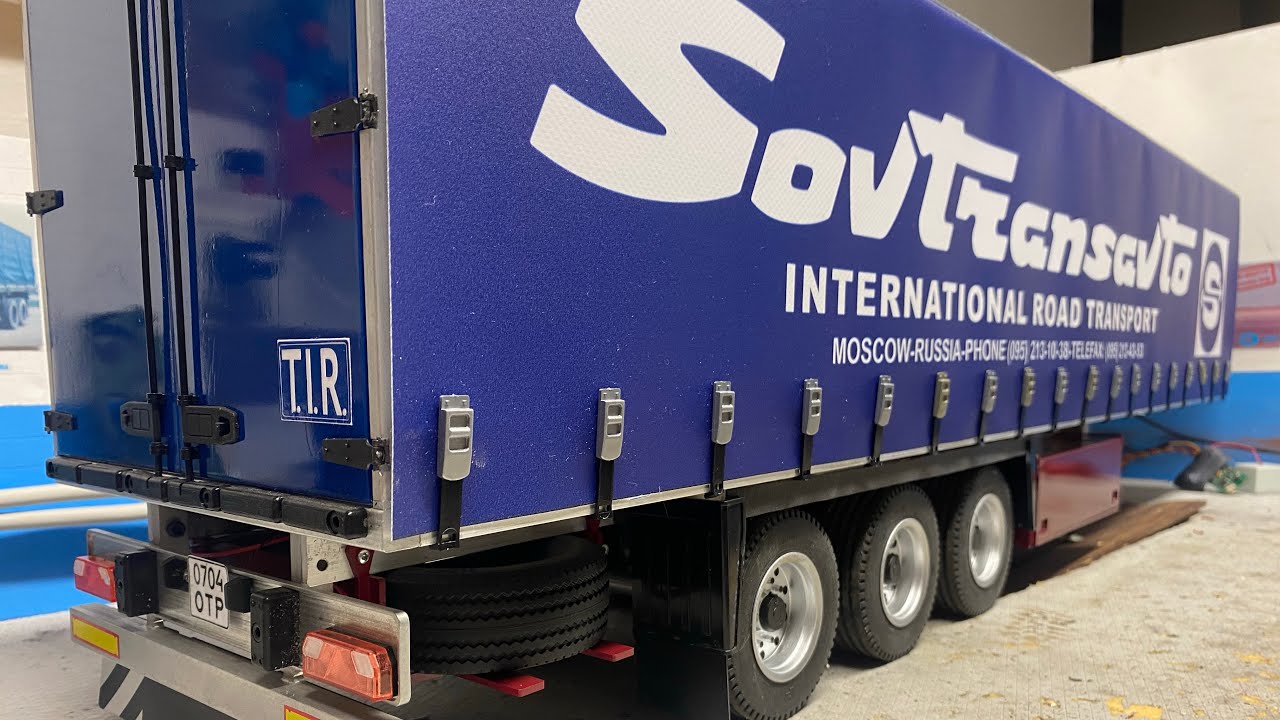 Совтрансавто полуприцеп для Маза 64229 auflieger für Maz RC Sovtransavto lkw carson