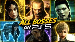 Metal Gear Solid 4: All Bosses (PS5 Version, 4K) Non Lethal