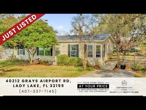 40212 Grays Airport Rd, Lady Lake, FL home video tour