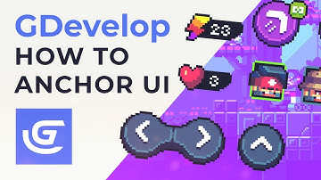 GDevelop - How to Add Responsive UI using Anchors