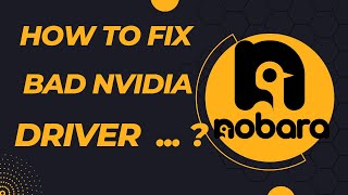 Famous How To FIX / Downgrade BAD NVIDIA Driver on NOBARA 40 !!! Net Worth