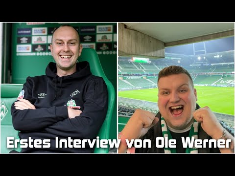 ????SV Werder Bremen - Ole Werner bei seinem ersten Interview