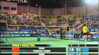 asia championship 2008 Yanjiao Jiang vs Lin Wang Asia Championship 2008 Final1