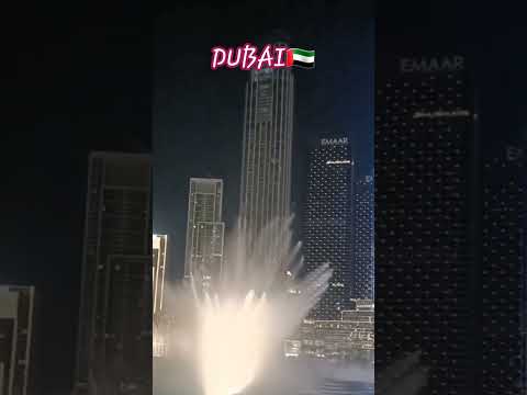 Dancing Waters: The Mesmerizing Dubai Fountain#DubaiFountain#DancingWaters#DubaiAttractions