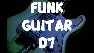 Backing Tracks Funk Guitar - D7