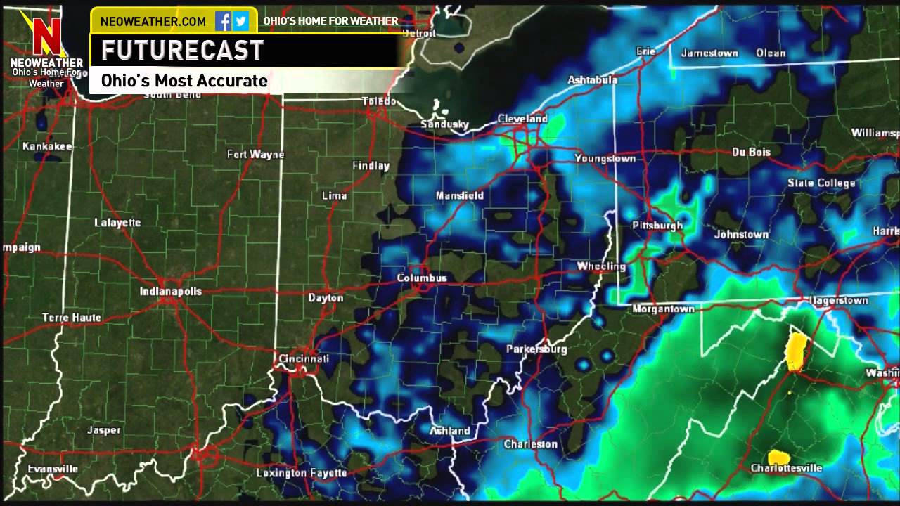 10/31/14 - Rain mixed with snow and cooler weather ahead. - YouTube