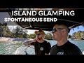 We took the boat to an island camping and slept in a shipping container | Spontaneous Send