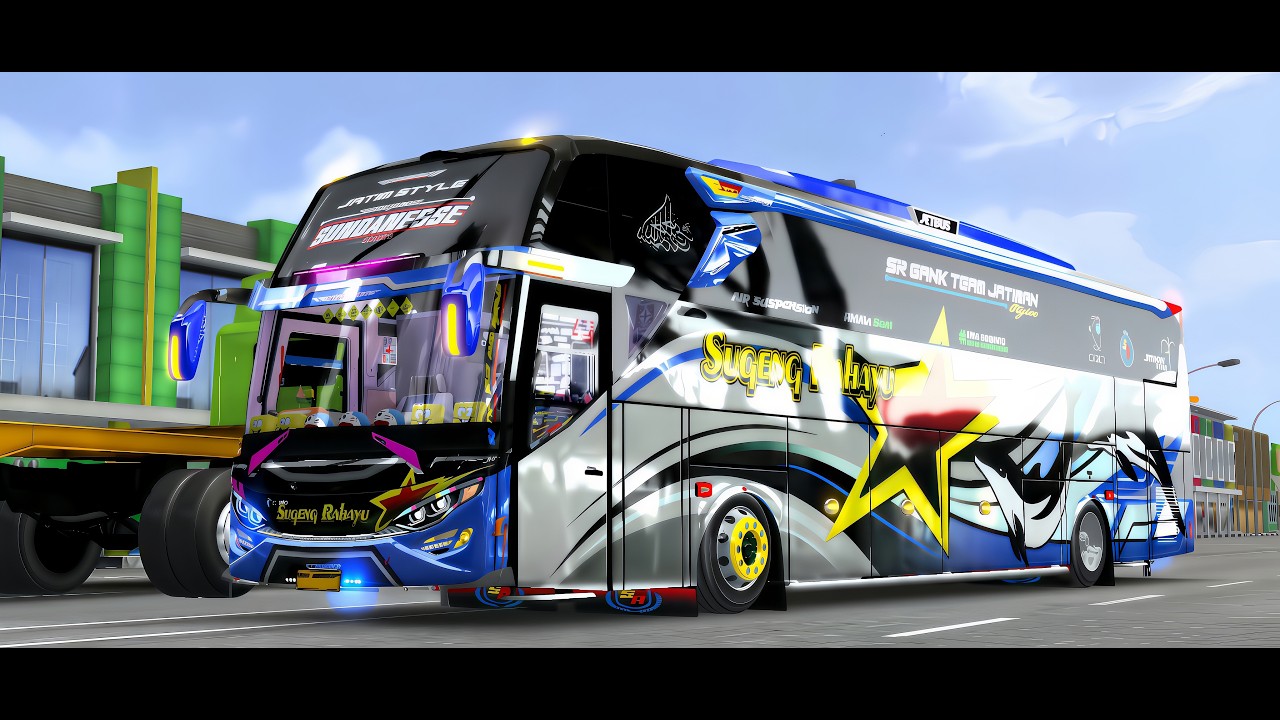 ‎Mabar live Busid Berby Racink Style😎 Aksi Driver Overtake Santuy #busidsimulatorindonesia