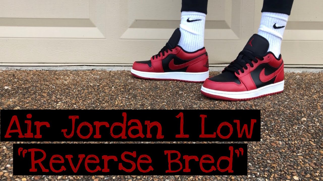 Jordan 1 Low Reverse Bred Review On Feet Youtube