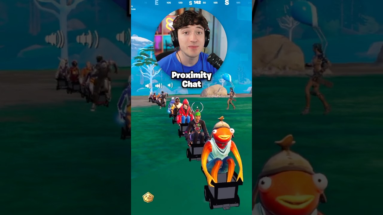 В Fortnite добавили функцию «чат с прицелом»...