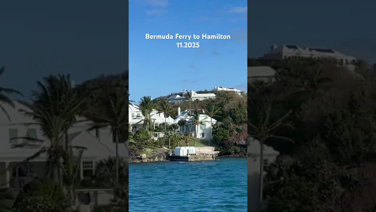 Ferry to Hamilton Bermuda