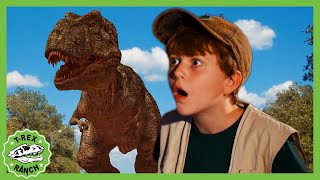 Let's Help the T-Rex Escape! | T-Rex Ranch Dinosaur Videos for Kids