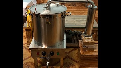 Hướng dẫn lắp ráp và sử dụng nồi chưng cất tinh dầu, rượu