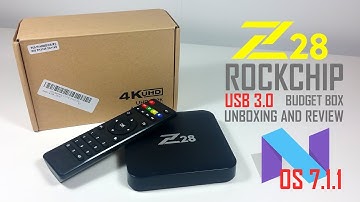Z28 Rockchip RK3328 Quad Core Android 7.1 4k TV Box - Full Review