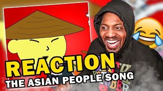 WHAT IN THE BTS! | THE ASIAN PEOPLE SONG (REACTION!!!)