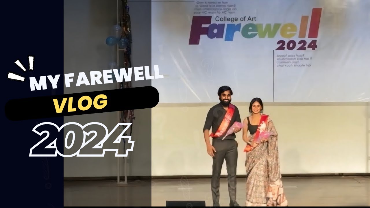 Reposting💖 my farewell vlog in college of art delhi bfa ! 🌷the last day that felt like a dream!😍