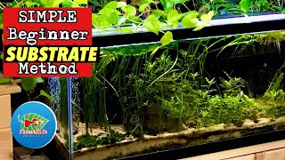 Simple Beginner substrate method Think DIFFERENTLY about your Aquarium SUBSTRATE!