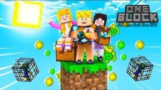 MINECRAFT ONE BLOCK LIVE 🔥 | Ek Block se Empire Banaunga!