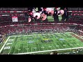 The @GoinBandRaiderland  play their fight song “Fight Raiders Fight” at the Big 12 Title Game vs BYU