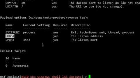 ExploitationOfWindowsLNKVulnerability