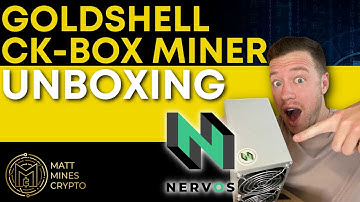 Goldshell CK-Box Miner (Nervos/CKB): Unboxing