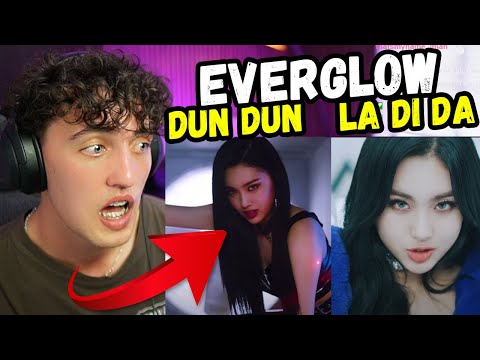 Who Is She !! Everglow 'Dun Dun' 'La Di Da' MV Reaction