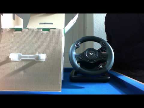 Hori Racing Wheel for Xbox One - first unboxing