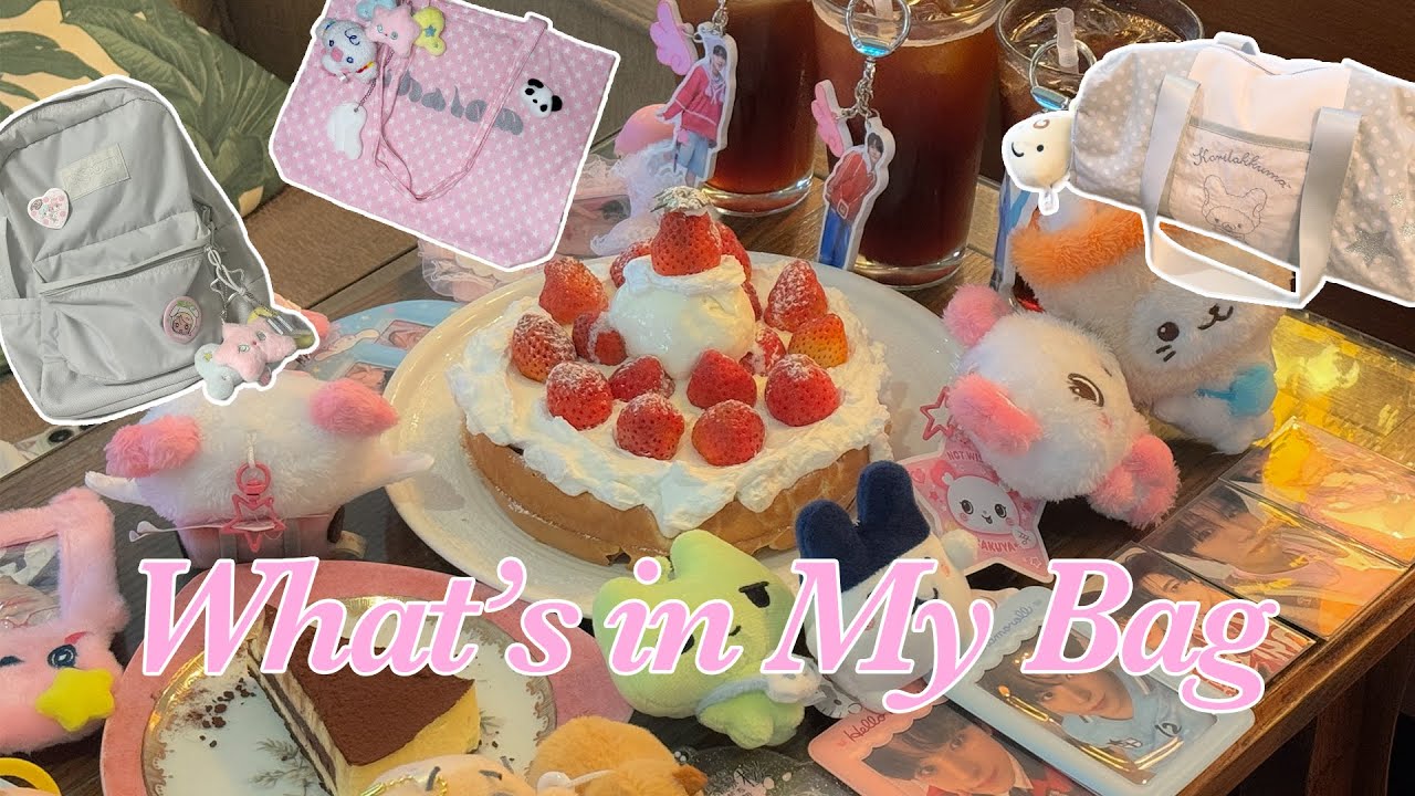 귀여운 것들만 가지고 다니는 시즈니 소녀들의 ˚₊‧꒰ა 왓츠인마이백 ໒꒱ ‧₊˚