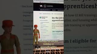 Can veterans use the GI Bill for apprenticeships?