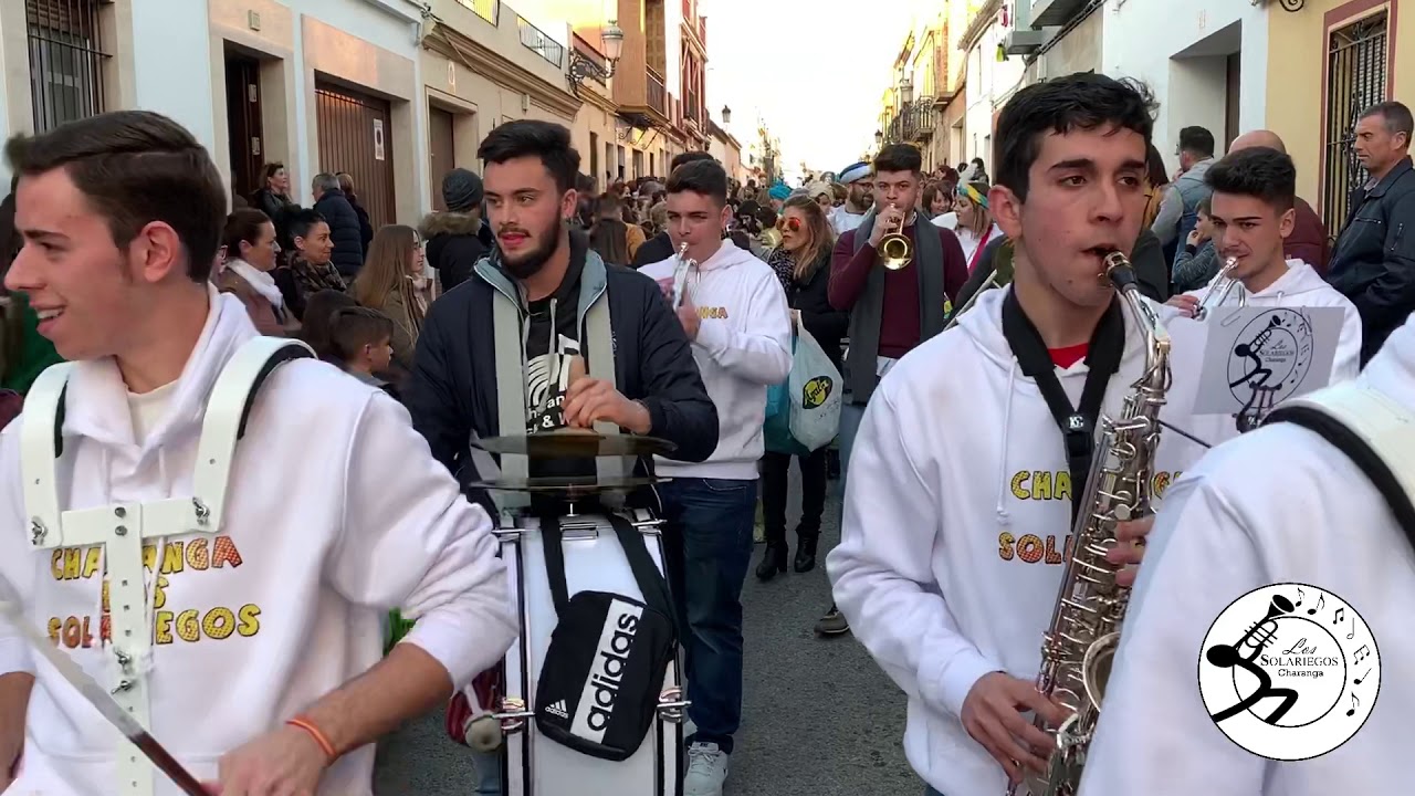 Charanga Los Solariegos. Reyes de Los Burritos. Mairena del Alcor (4 de enero de 2019).