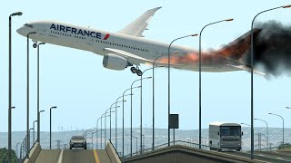 Boeing 787 Air France Crash After Take Off | X-Plane11