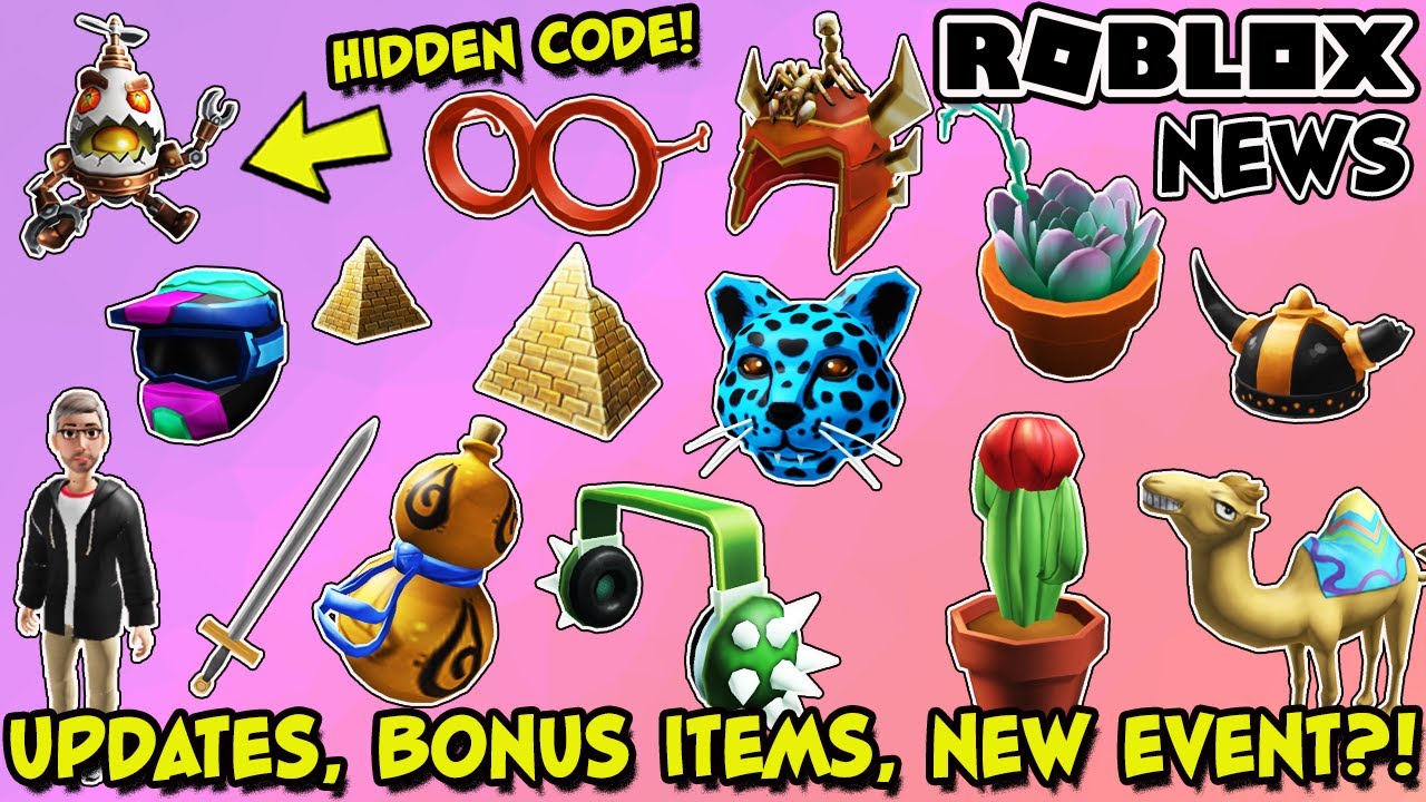 EventHunters - Roblox News on X: FREE ITEMS: Here are all the