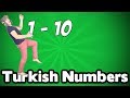 Learn Turkish with Jingle Jeff  Count in Turkish  Turkish Numbers from 1   10
