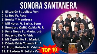 S o n o r a S a n t a n e r a MIX Grandes Exitos, Best Songs ~ 1980s Music ~ Top Latin Pop, Trop...