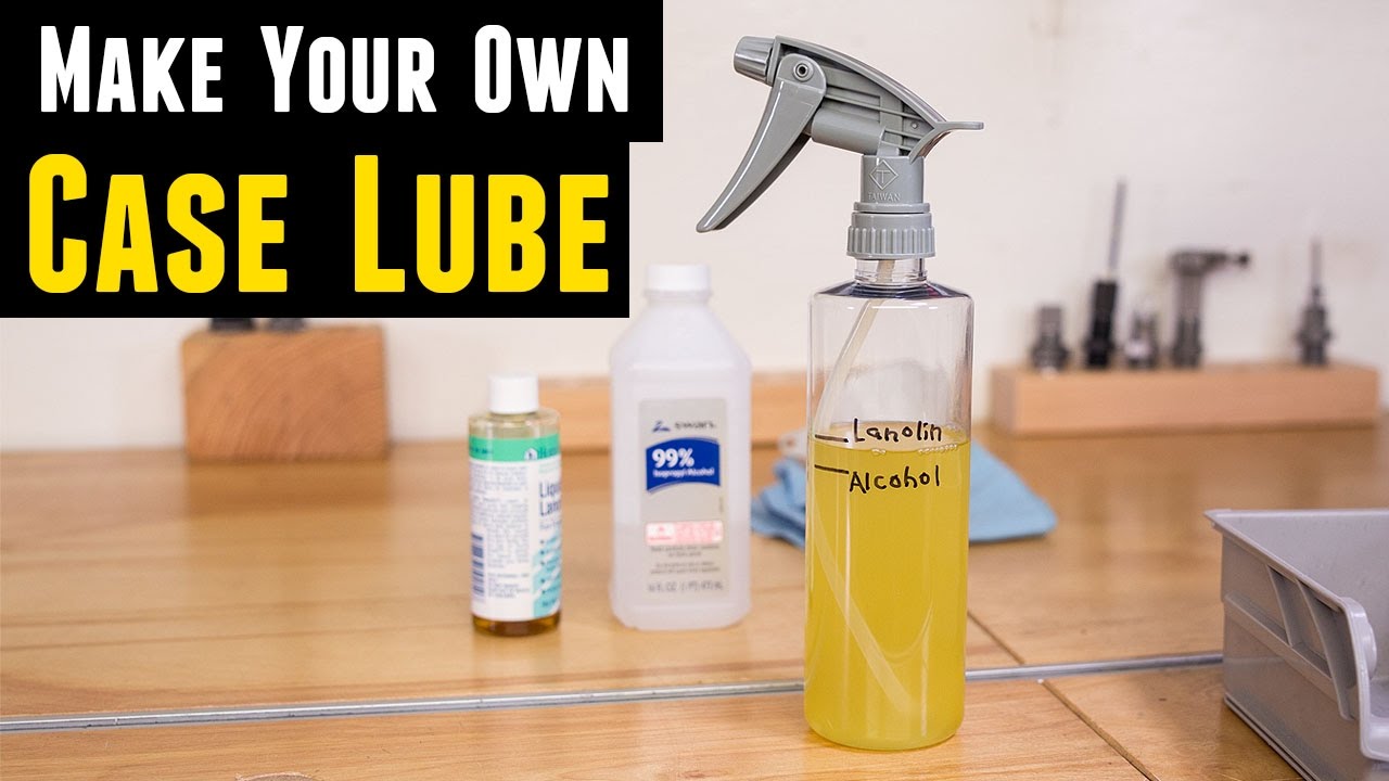 Make Your Own Case Lube Youtube