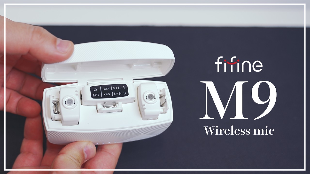 FIFINE M9】1万円以下のワイヤレスマイクの性能は！？FIFINE M9とK688