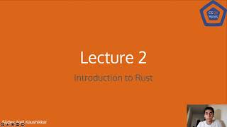 Variables and Control Flow in Rust - CS 128 Honors Lecture 2