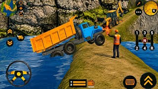 Backhoe Loader JCB Simulator Gameplay - Indian Vehicles JCB Truck Driving - Android Gameplay screenshot 4
