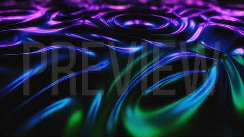 Iridescent Dark Pink and Blue Animated 3D Liquid Ripples (seamlessly looping animated background)