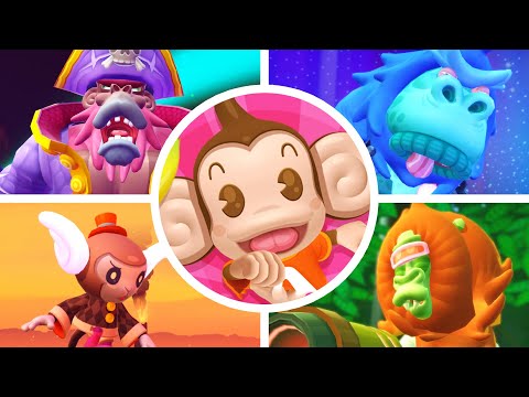 Super Monkey Ball: Banana Blitz HD - All Bosses + Ending