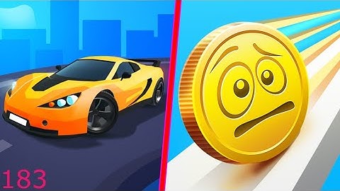 Race master vs Coin rush - Gameplay All levels