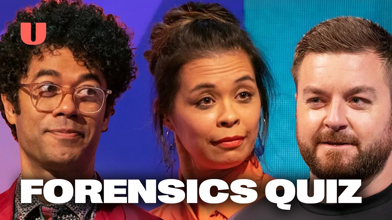 Richard Ayoade Nails Ria Lina's Forensics Test | Question Team | Dave